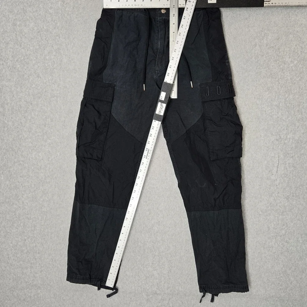Air Jordan Men Pants S Black Sport DNA Cargo Jogger Military Utility Ripstop Y2K